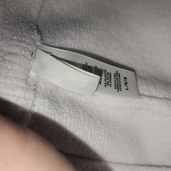 Skims cozy knit  warm fleece joggers leggings white size large - Picture 4 of 7